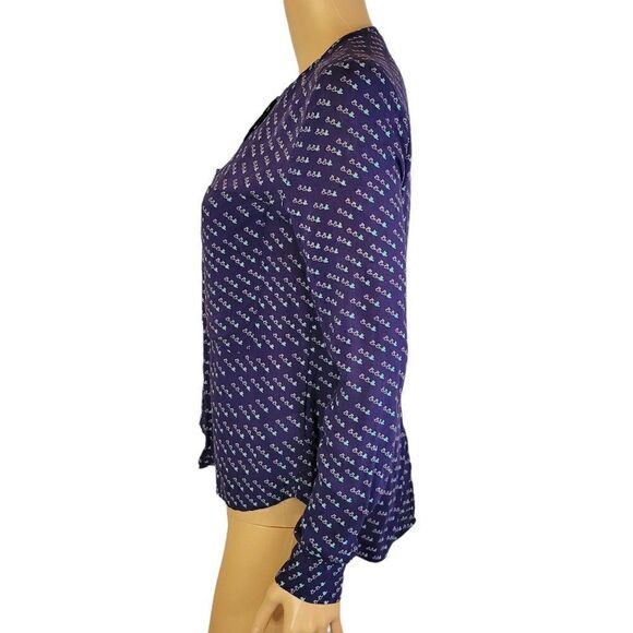 Anthropologie Maeve Button Down Top (Size 0) - Picture 3 of 6